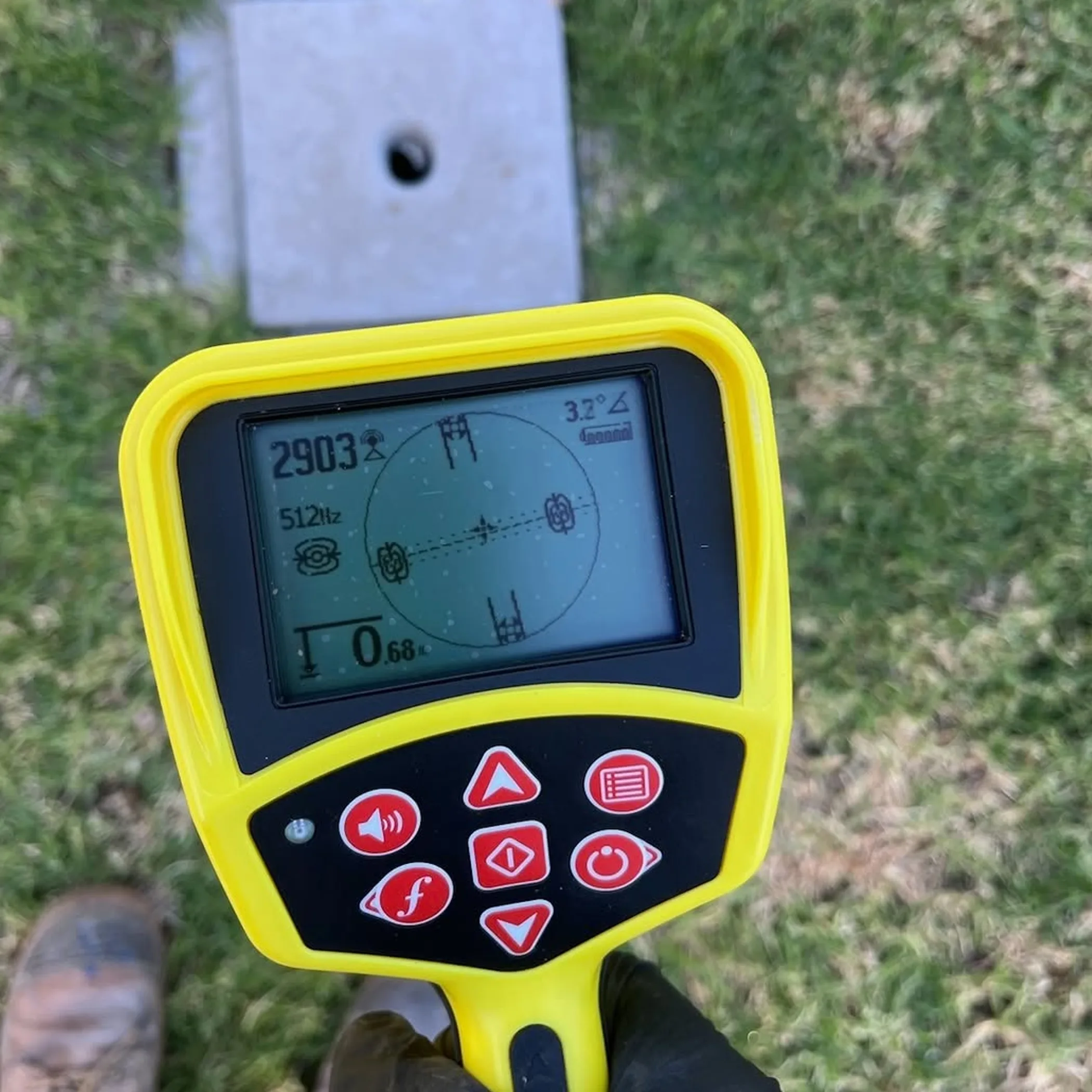 drain inspection locator during plumbing investigation